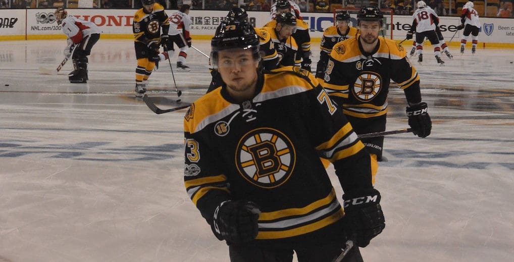 Boston Bruins Charlie McAvoy