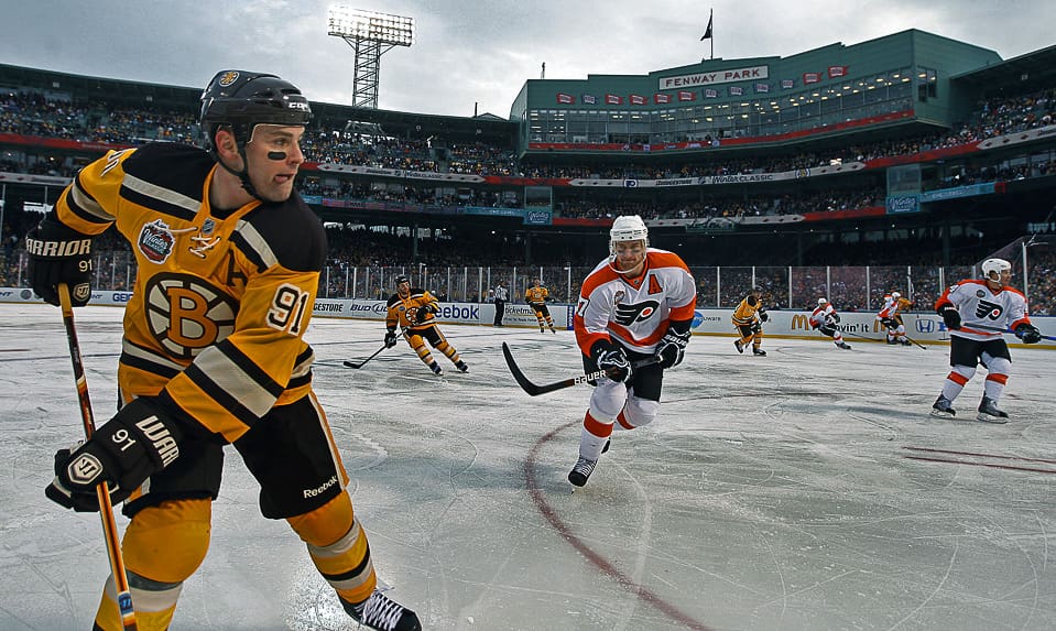 Boston Bruins Winter Classic 2010 Jersey + ticket