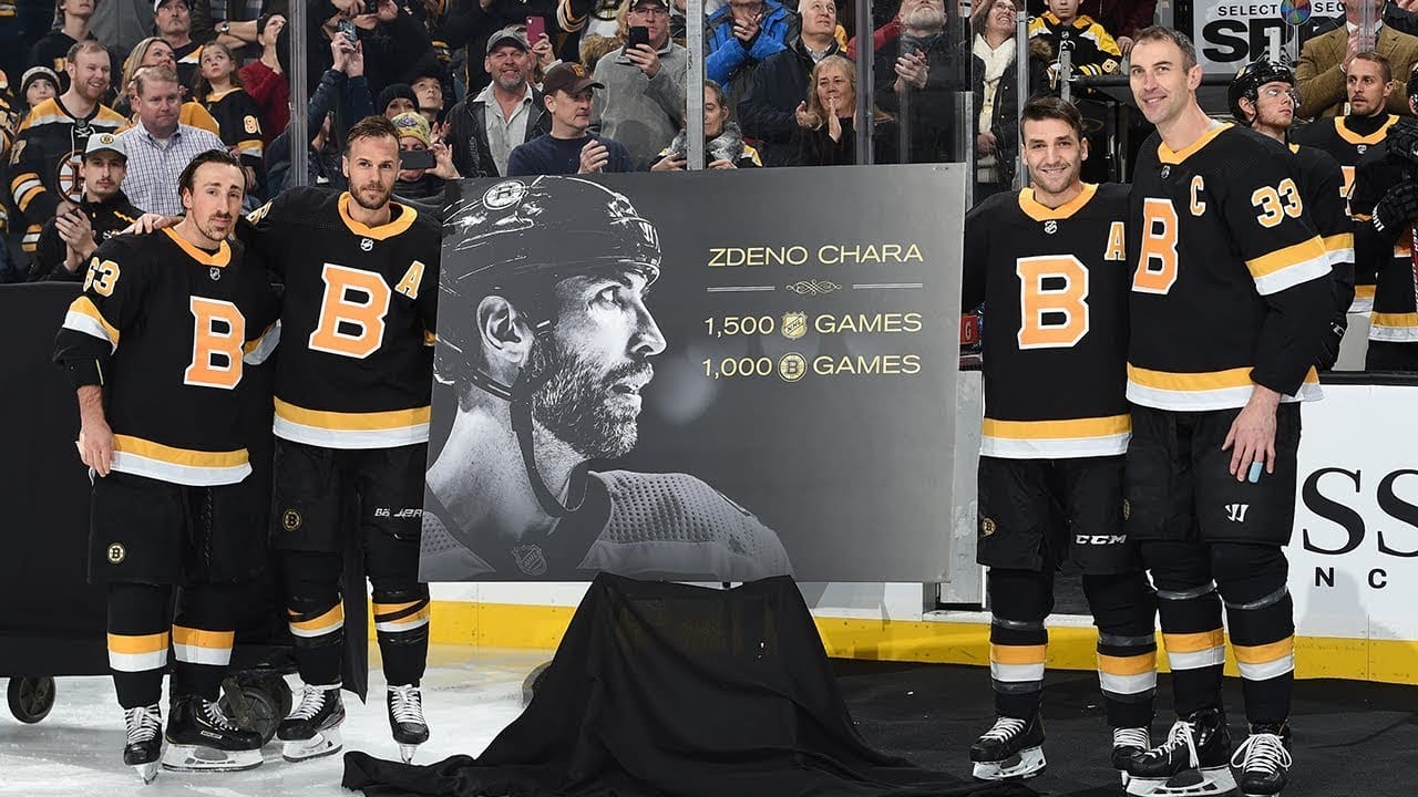 Boston Bruins: Zdeno Chara stands tall amongst B's legends