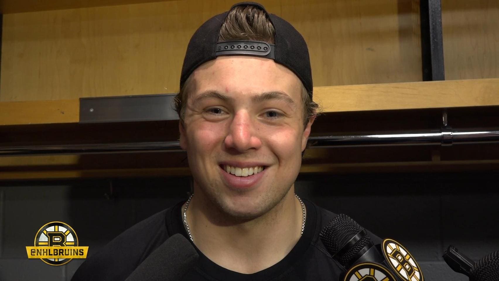 Charlie McAvoy gets hit face first into the boards, expected to be