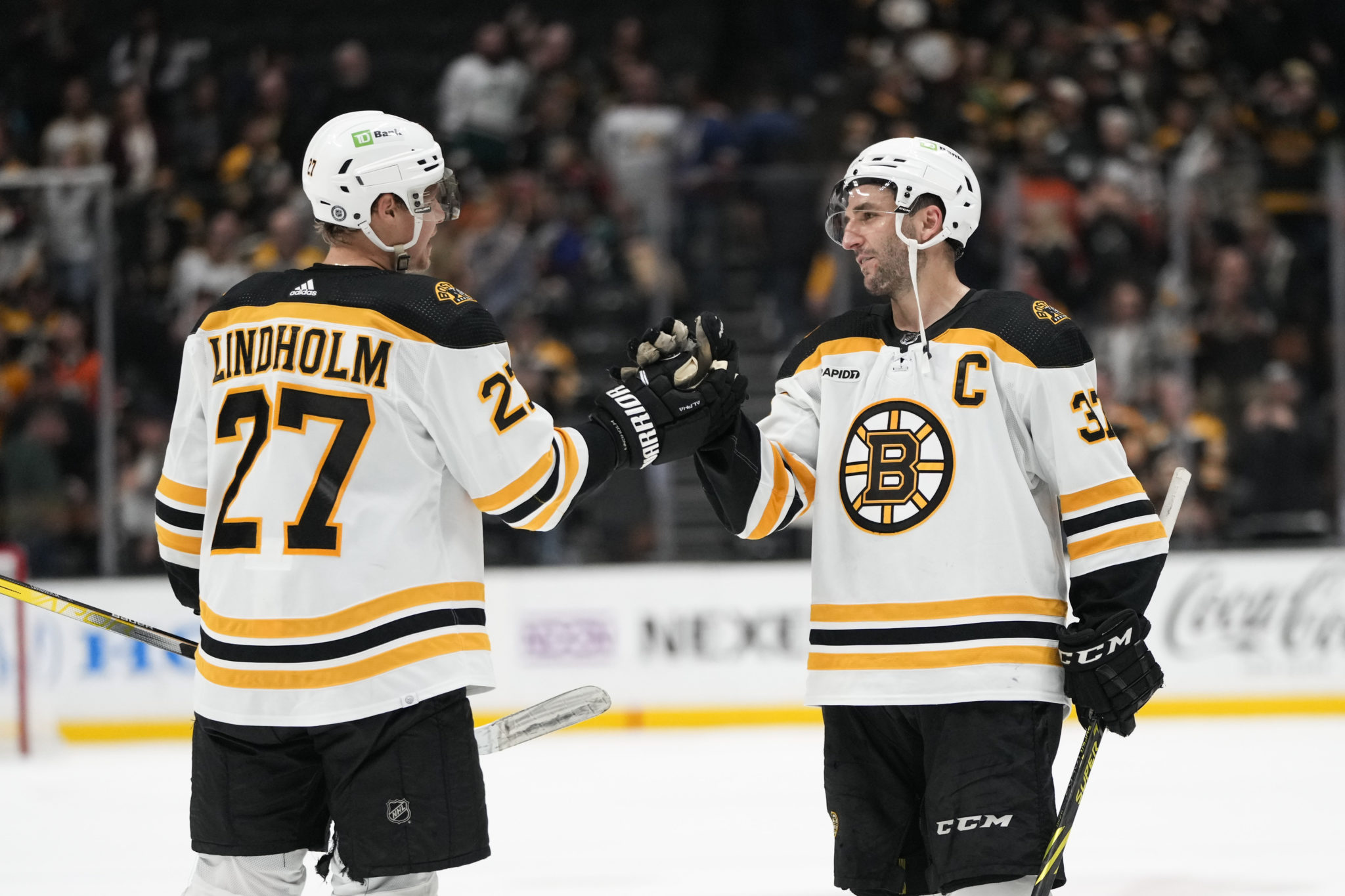 Boston Bruins' D-men Charlie McAvoy, Hampus Lindholm out for Game