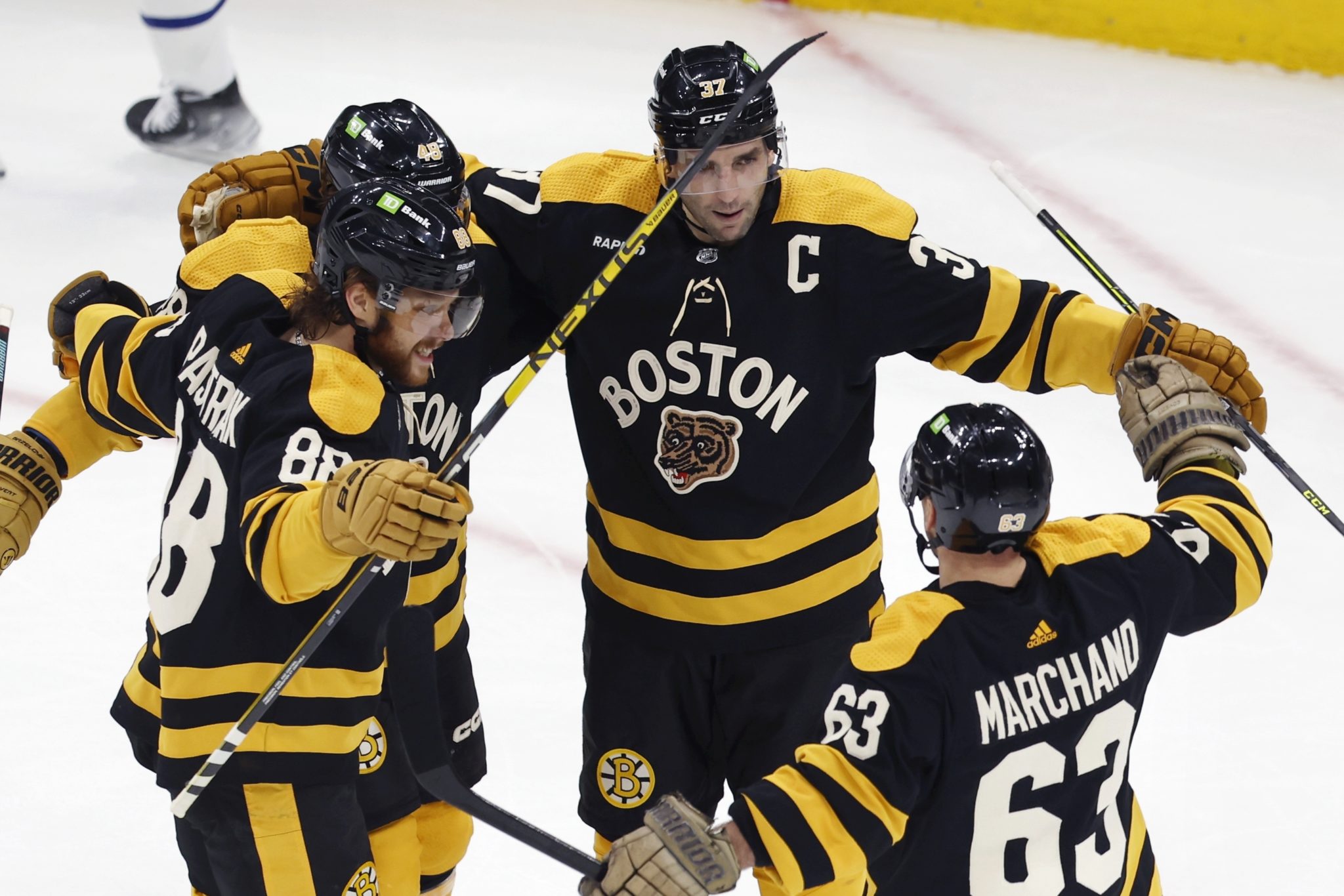 Historic month for Boston Bruins