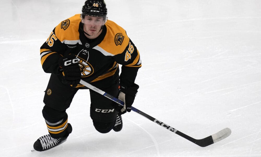 Tenacious forward Cole Koepke is a surprising addition to the Bruins lineup