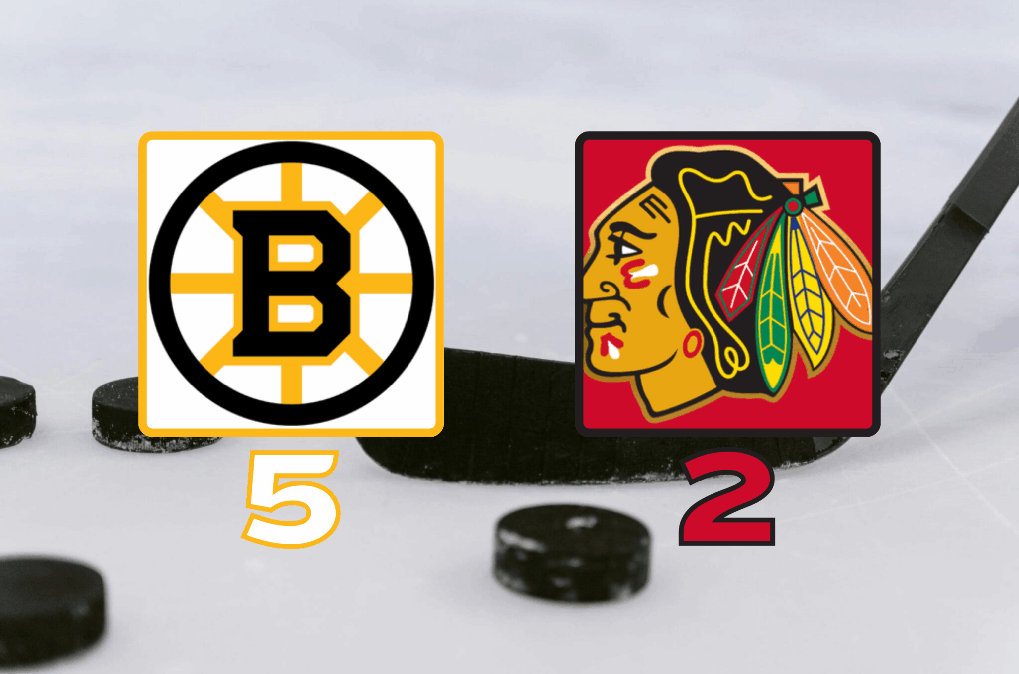 Boston Bruins, 5 vs. Chicago Blackhawks, 2; January 17, 2026