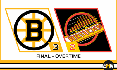Boston Bruins 3-2 Vancouver Canucks Final OT January 3 2026