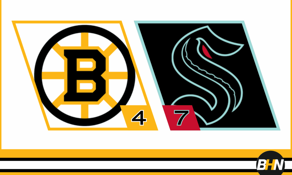 Penalties, Late Second Period Collapse Cost Bruins in Seattle