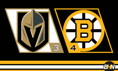 Golden Knights - 3 @ Bruins - 4, January 22, 2026 at TD Garden