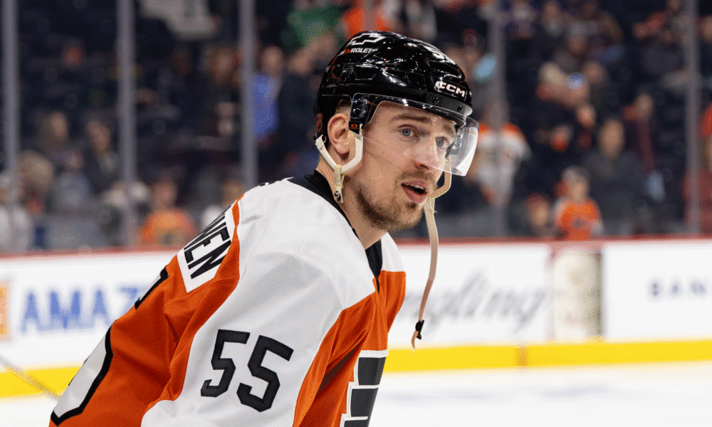 Rasmus Ristolainen (Flyers) Bruins trade rumors Photo via Flyers X