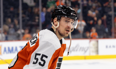 Rasmus Ristolainen (Flyers) Bruins trade rumors Photo via Flyers X