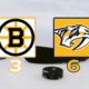 Bruins 3-6 Predators March 5 2026 Bridgestone Arena