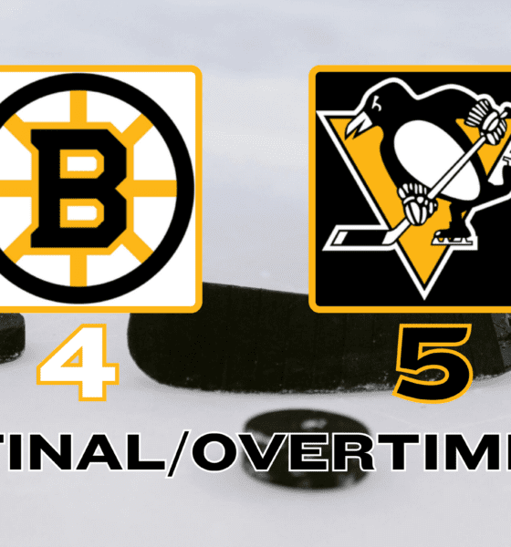 BA Bruins 4-5 PIT OT March 8 2026